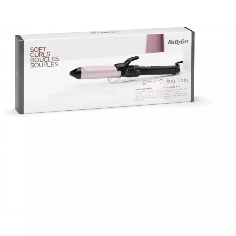 BaByliss Pro 180 Sublim’Touch 25 mm profesionalus garbanojimo žnyplės