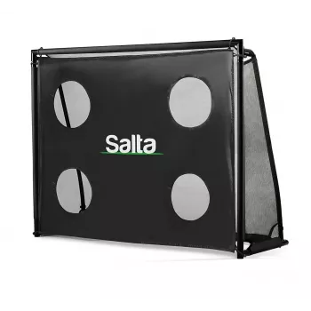 Laisvai pastatomi vaikiški futbolo vartai Salta 5125 juodi 220x80x170 cm