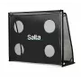Laisvai pastatomi vaikiški futbolo vartai Salta 5125 juodi 220x80x170 cm