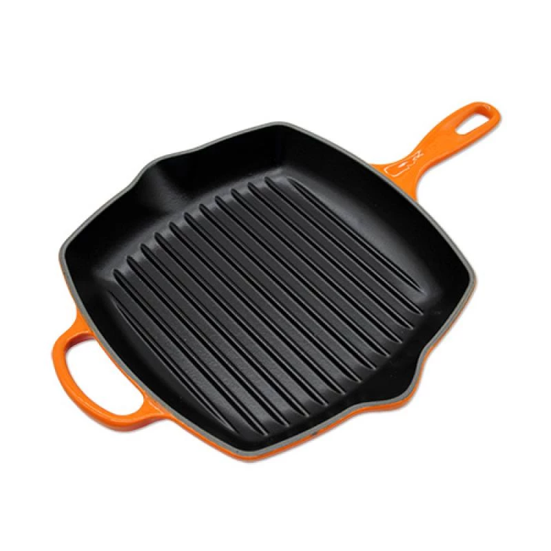 Le Creuset Signature kvadratinė grilio keptuvė 26cm orkaitės raudona (20183260900422)