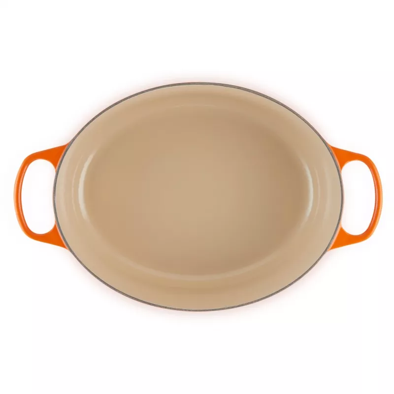 Le Creuset Signature keptuvė ovali 33cm oranžinė raudona (21178330902430)