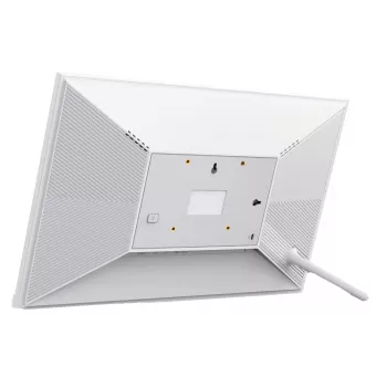 Denver PFF-1503WMK2 15.6 colių Wi-Fi skaitmeninis nuotraukų rėmelis, baltas