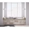 Sieninis šviestuvas ActiveJet NIKITA nikelio spalvos, vienas šviesos šaltinis, E27, IP20, 220–240V, max 60W