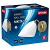 Sieninis šviestuvas ActiveJet NIKITA Patyna E27 vieno lempos lizdo, metalinis korpusas, IP20, 220–240 V, 60 W, baltas stiklas