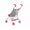 Vežimėlis lėlėms milly mally Julia Prestige Pink kompaktiškas lengvas modelis 2722