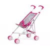 Vežimėlis lėlėms milly mally Julia Prestige Pink kompaktiškas lengvas modelis 2722