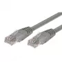 Laidas Patchcord kat.5e RJ45 UTP 0,5m pilkas