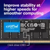 Nešiojamo kompiuterio atmintis DDR5 CSODIMM 32GB (1×32GB) / 6400 CL52