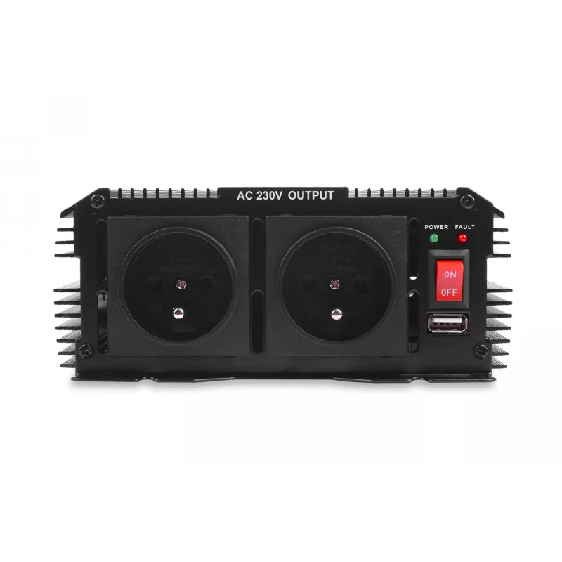 Volt keitiklis 800/1200W 24V į 230V modelis 20039