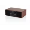 Mini bokštinė muzikos sistema JVC RD-E761, 2x8W RMS, Bluetooth 4.2, USB, CD, FM, medinis korpusas, juoda