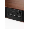 Mini bokštinė muzikos sistema JVC RD-E761, 2x8W RMS, Bluetooth 4.2, USB, CD, FM, medinis korpusas, juoda