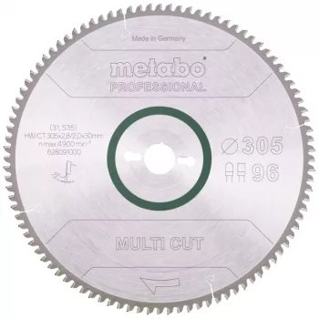 Pjūklo diskas Metabo 628091000 30,5 cm