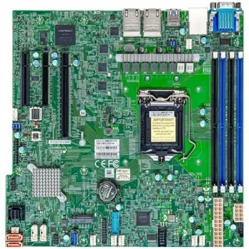 Pagrindinė plokštė Supermicro X12STH-LN4F micro ATX LGA1200 C256 4x Gigabit LAN