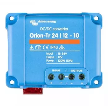 Nuolatinės srovės keitiklis Victron Energy Orion-Tr 24/12-10 120W neizoliuotas, 24V į 12V, 10A