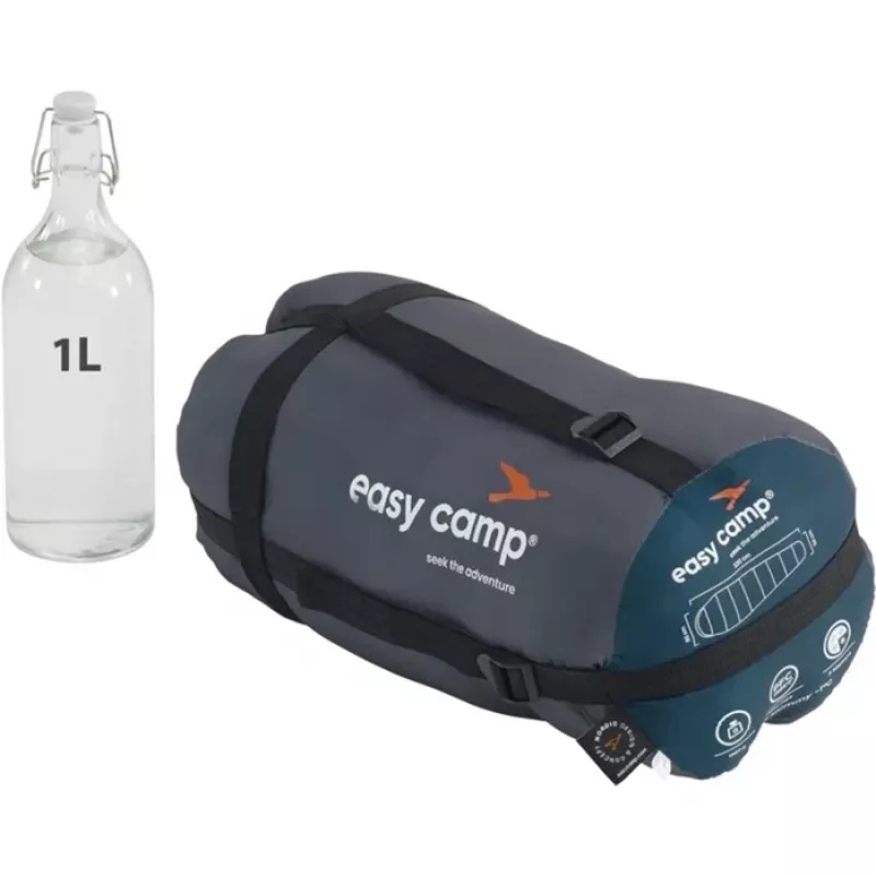 Miegmaišis easy camp Falcon II Mummy -1°C, tamsiai mėlynas, modelis 240216