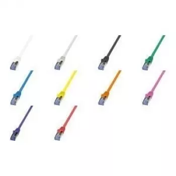 LogiLink PrimeLine - jungiamasis kabelis - RJ-45 (M) į RJ-45 (M) - 2 m - SFTP, PiMF - CAT 6a - halogenų neturintis - rožinis