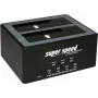 ROLINE HDD doko stotelė - 2 lizdai - 6,4 cm, 8,9 cm (2,5, 3,5 colio) - SATA 6Gb/s - 600 MB/s - USB 2.0 - Juoda (16.01.4122)