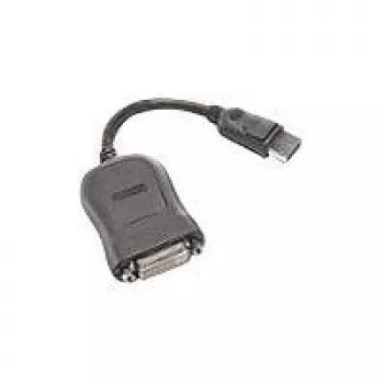 Lenovo DisplayPort-DVI-D kabelis, Single Link, 20 cm (43N9160)