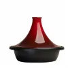 Le Creuset Tajine 27 cm kiršraudonas