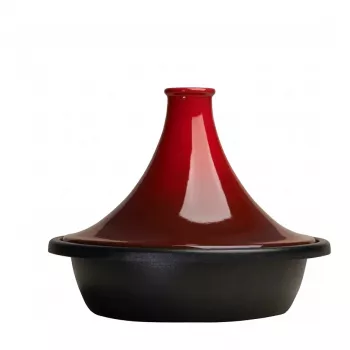 Le Creuset Tajine 27 cm kiršraudonas