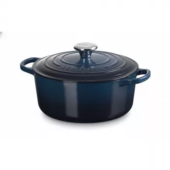 Le Creuset Signature apvalus kepimo indas 24 cm naktis