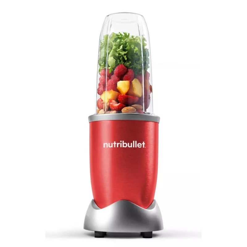 NutriBullet NB907R 0,9 L gaminimo blenderis 900 W Raudonas, Sidabrinis