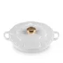 Profesionalus puodas Le Creuset Gourmet 26 cm baltas