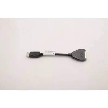DisplayPort į DVI adapteris Lenovo 5C10V06000 — DisplayPort (vyriškas) į DVI-D (moteriškas) pasyvus keitiklis