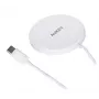 AUEKY Aircore Magnetic LC-A1 belaidis magnetinis QI įkroviklis USB-C 15W Baltas