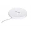 AUEKY Aircore Magnetic LC-A1 belaidis magnetinis QI įkroviklis USB-C 15W Baltas