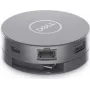 Dell 6-in-1 USB-C Multiport Adapter DA305 – laidinis – USB 3.2 Gen 2 (3.1 Gen 2) Type-C – 10/100/1000 Mbit/s – sidabrinis – 3840 x 2160 pikselių – Dell