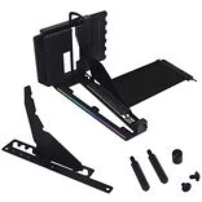 Lian Li VG4-5-V4 vertikalaus GPU montavimo rinkinys su PCIe 5.0 keltuvu, juodas