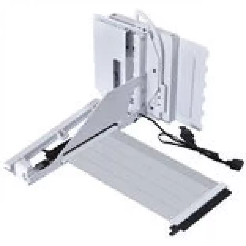 Vertikalaus GPU montavimo rinkinys Lian Li G89.VG4-5-V4W.00 su PCIe 5.0 keltuvu, baltas
