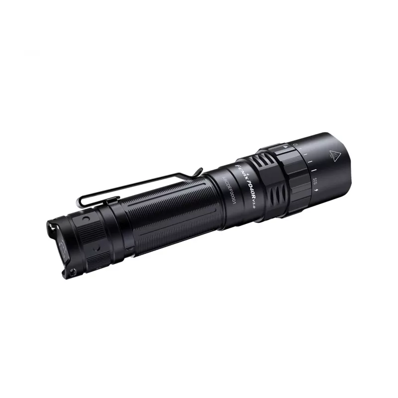 Rankinis žibintuvėlis Fenix PD40R V3.0 Juodas LED 3000 lm 5000 mAh
