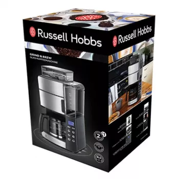 Russell Hobbs kavos aparatas Grind & Brew sidabrinis 25610-56 (25610-56)