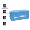 Qoltec 53707 LiFePO4 akumuliatorius 200 Ah 12,8 V