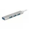 USB mazgas IBOX IUH3FAS — 1× USB 3.0, 3× USB 2.0