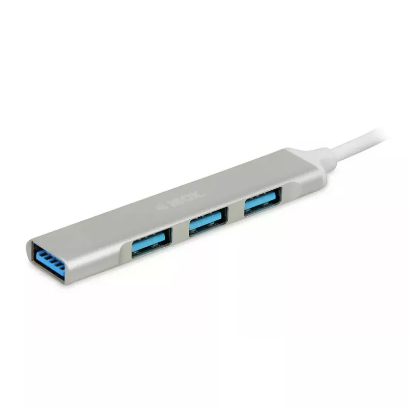 USB mazgas IBOX IUH3FAS — 1× USB 3.0, 3× USB 2.0