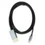 Adapteris vaizdo kabelis IBOX ITVCDP4K USB Type-C į DisplayPort 1,8 m juodas