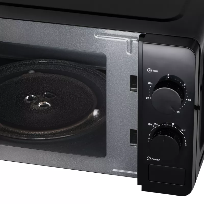 Mikrobangų krosnelė Adler AD 6206, 20 L, 700 W, konvekcija, juoda