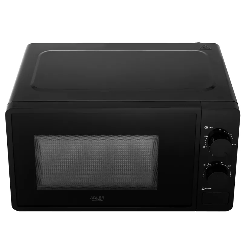 Mikrobangų krosnelė Adler AD 6206, 20 L, 700 W, konvekcija, juoda