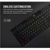 Belaidė klaviatūra Corsair K100 AIR RGB Ultra Thin Cherry MX