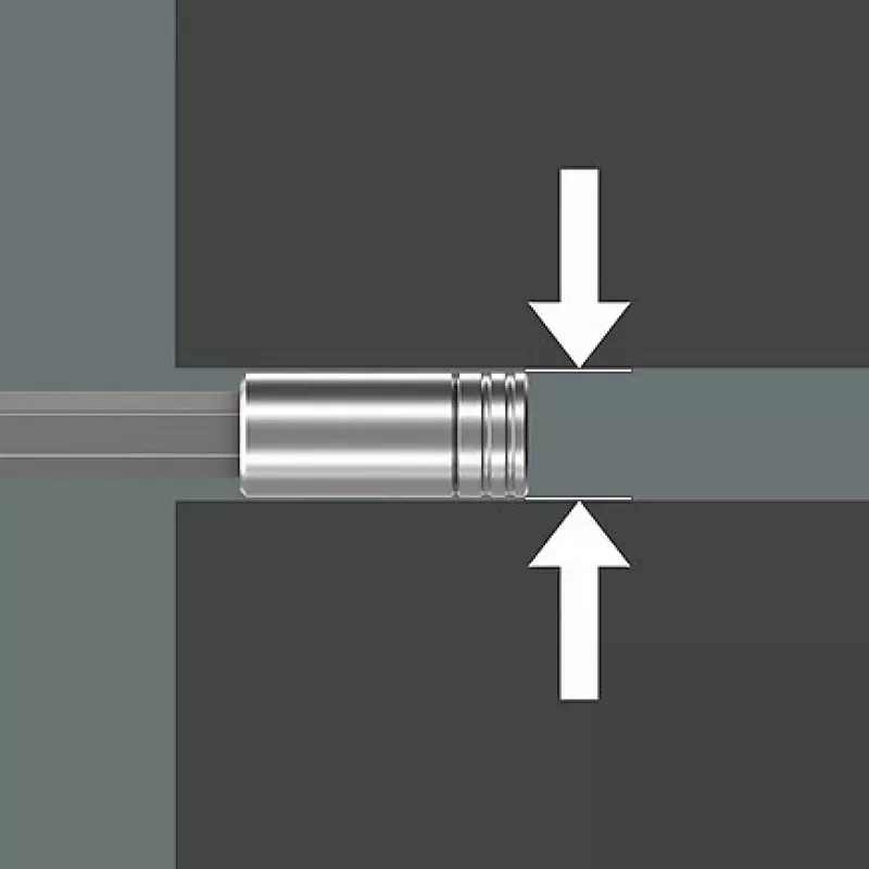 Wera Kraftform compact 27 XL SHK 1 santechninis bitinis atsuktuvas 1/4 colio 300 mm (05136075001)