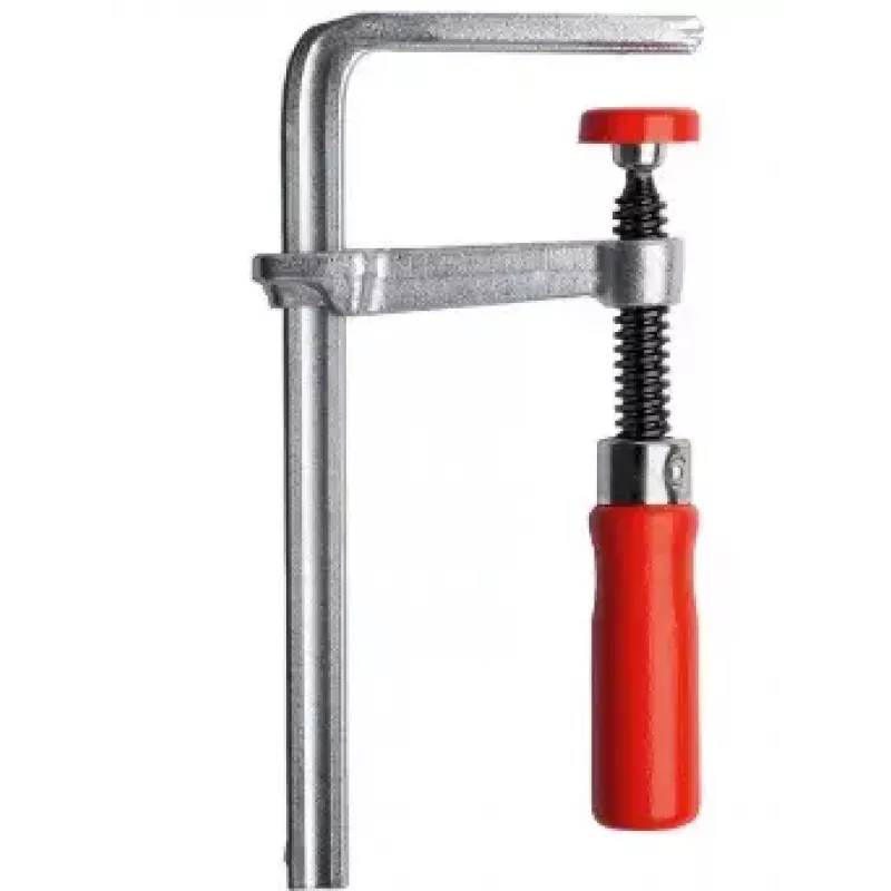Gnybtas Bessey GTR12 — atidarymas 12 cm, nerūdijantis plienas, raudonas, užspaudimo jėga 244,73 kg
