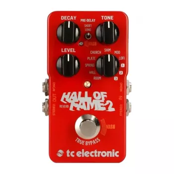 TC Electronic Hall of Fame 2 Reverb – efektinis pedalas gitarai