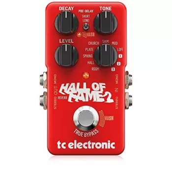 TC Electronic Hall of Fame 2 Reverb – efektinis pedalas gitarai