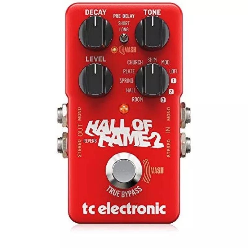 TC Electronic Hall of Fame 2 Reverb – efektinis pedalas gitarai