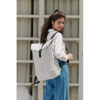 Kuprinė nešiojamam kompiuteriui XDDESIGN Urban Flap-Top P706.2613 balta, su atvartu, apsauga nuo vagysčių
