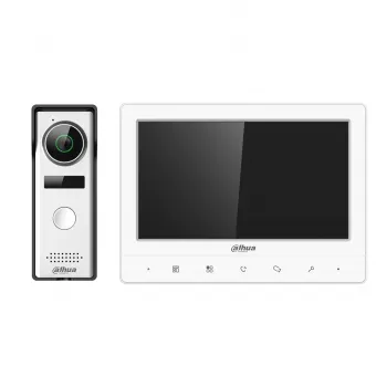 Dahua VTO1000J lauko skydelis su KTA02 1,3 MPx CMOS kamera – vieno buto analoginis vaizdo domofono rinkinys