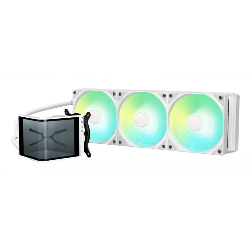 Skystas CPU aušintuvas TRYX PANORAMA SE ARGB 360 3D-AMOLED ekranas, 360mm radiatorius